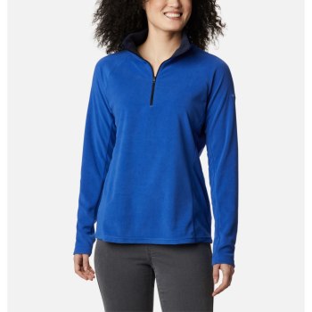 Columbia Ženske Majice S Kapuljačom - Glacial IV Half Zip Fleece Plave Tamnoplave | WZKT-49826
